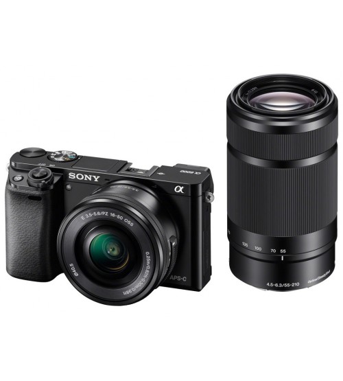 Sony Alpha A6000 Double Kit 16-50mm + 55-210mm